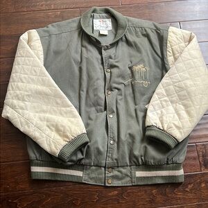 MIRAGE HOTEL AND CASINO BOMBER JACKET SIZE LARGE